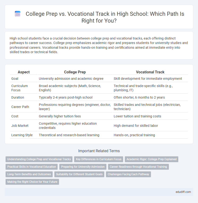 College Prep vs. Vocational Track in High School: Which Path Is Right for You?
