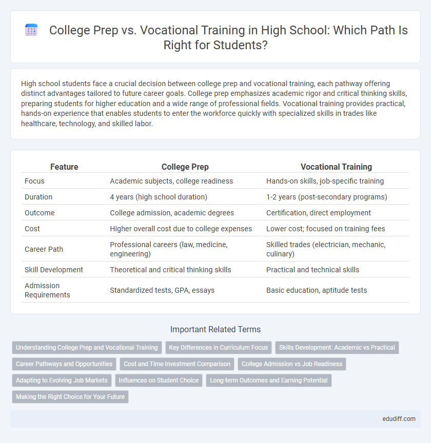 College Prep vs. Vocational Training in High School: Which Path Is Right for Students?