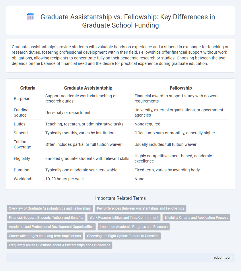 Graduate Assistantship vs. Fellowship: Key Differences in Graduate School Funding
