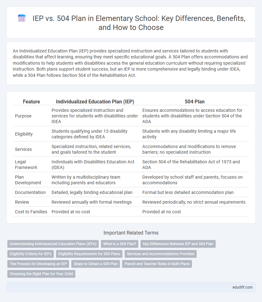 IEP vs. 504 Plan in Elementary School: Key Differences, Benefits, and How to Choose