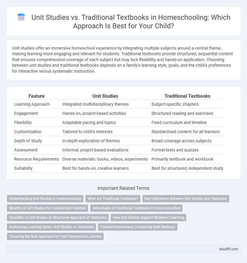 Unit Studies vs. Traditional Textbooks in Homeschooling: Which Approach Is Best for Your Child?