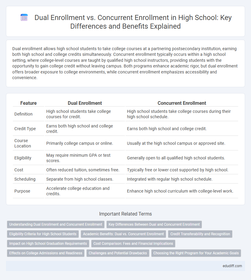 Dual Enrollment vs. Concurrent Enrollment in High School: Key Differences and Benefits Explained