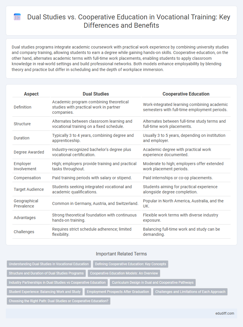 Dual Studies vs. Cooperative Education in Vocational Training: Key Differences and Benefits
