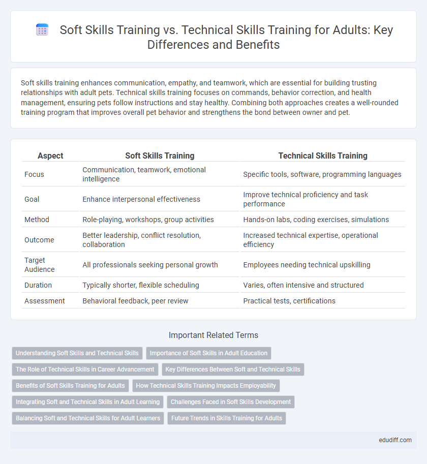 Soft Skills Training vs. Technical Skills Training for Adults: Key Differences and Benefits