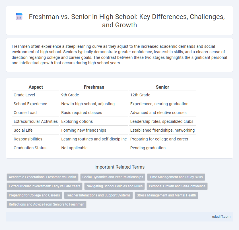 Freshman vs. Senior in High School: Key Differences, Challenges, and Growth