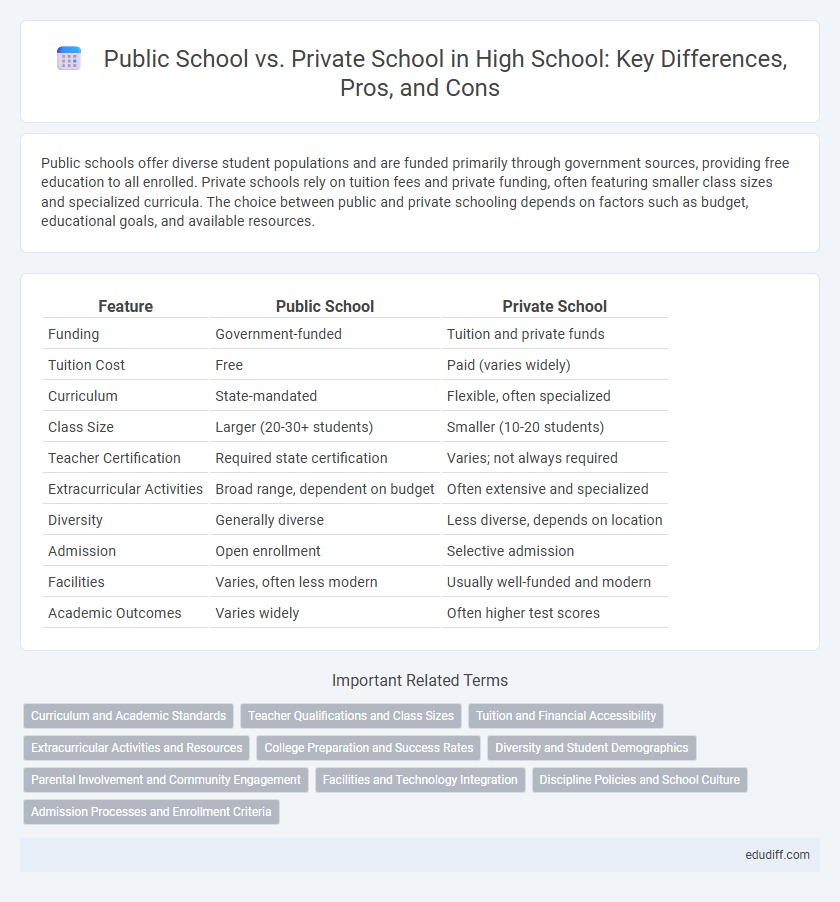 Public School vs. Private School in High School: Key Differences, Pros, and Cons