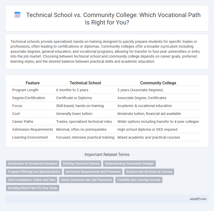 Technical School vs. Community College: Which Vocational Path Is Right for You?