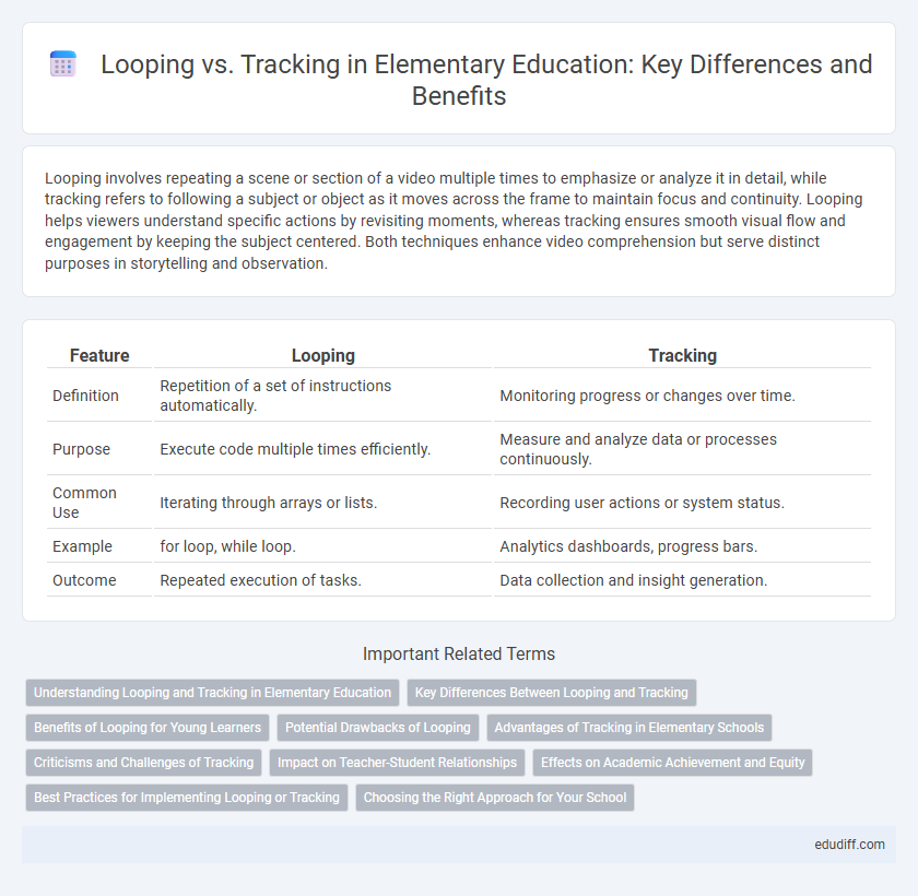Looping vs. Tracking in Elementary Education: Key Differences and Benefits