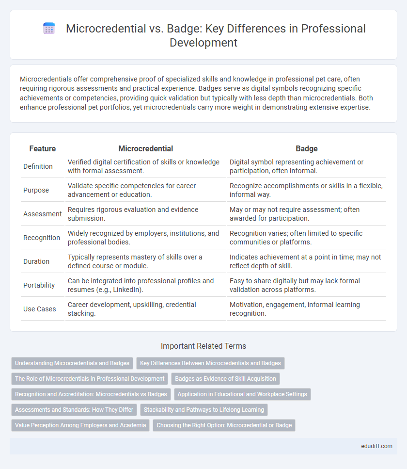 Microcredential vs. Badge: Key Differences in Professional Development