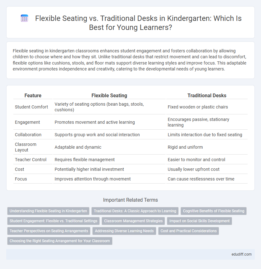 Flexible Seating vs. Traditional Desks in Kindergarten: Which Is Best for Young Learners?