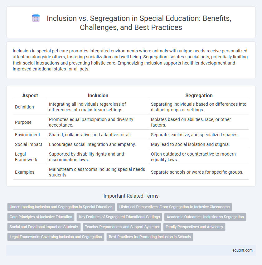 Inclusion vs. Segregation in Special Education: Benefits, Challenges, and Best Practices